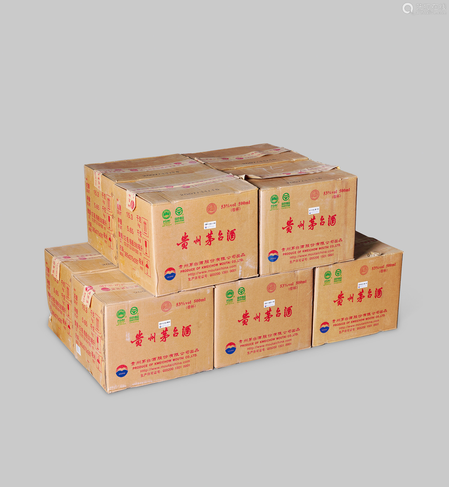 07年飞天原箱-53-500-12瓶